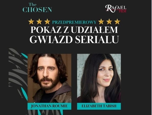 Gwiazdy serialu „The Chosen” przyjadą do Polski!