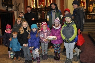 Błogosławieństwo figurki Dzieciątka Jezus