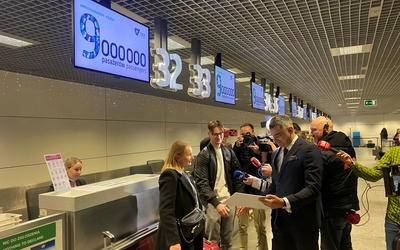 Kraków Airport. Rekordowy dziewięciomilionowy pasażer