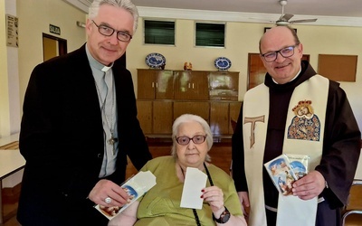 Górale w Argentynie przełamali się opłatkiem z siostrą papieża Franciszka