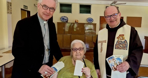 Górale w Argentynie przełamali się opłatkiem z siostrą papieża Franciszka