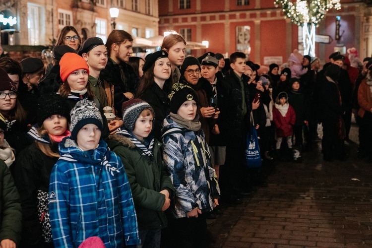 Przekazanie Betlejemskiego Światła Pokoju