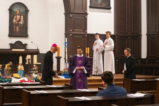 Spotkanie wigilijne w Wyższym Śląskim Seminarium Duchownym