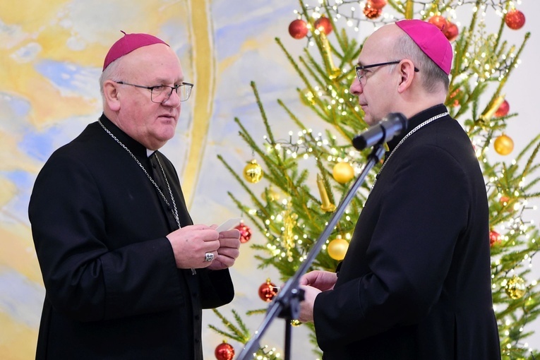 Spotkanie wigilijne pracowników kurii