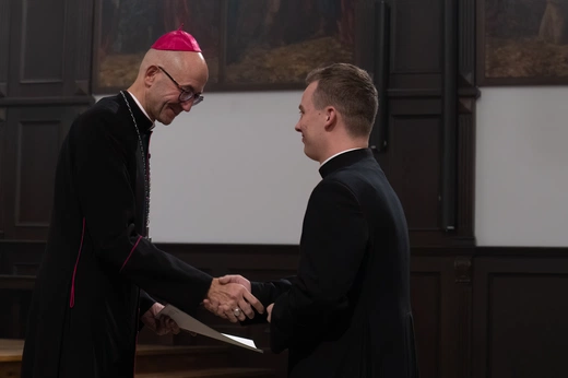 Spotkanie wigilijne w Wyższym Śląskim Seminarium Duchownym