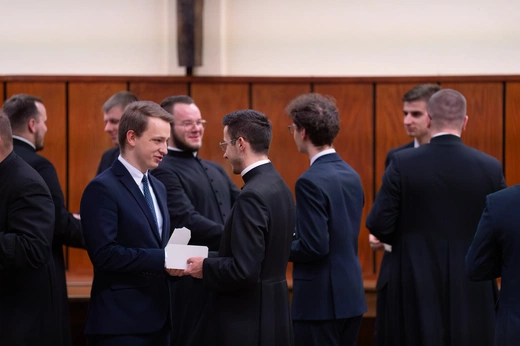 Spotkanie wigilijne w Wyższym Śląskim Seminarium Duchownym