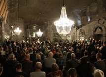 Górnicy z Wieliczki powitali już Jezusa