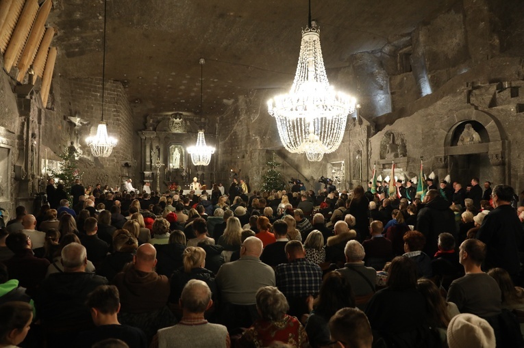 Górnicy z Wieliczki powitali już Jezusa