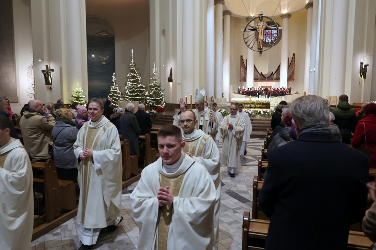 Msza w Uroczystość Narodzenia Pańskiego, katedra 25 grudnia 2023 r.