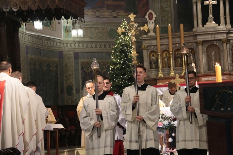 Płock. Pasterka w katedrze