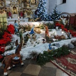 Łęg Probostwo. Szopka bożonarodzeniowa w parafii pw. św. Katarzyny 