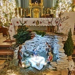 Radzymin. Szopka bożonarodzeniowa w parafii pw. św. Piotra i Pawła