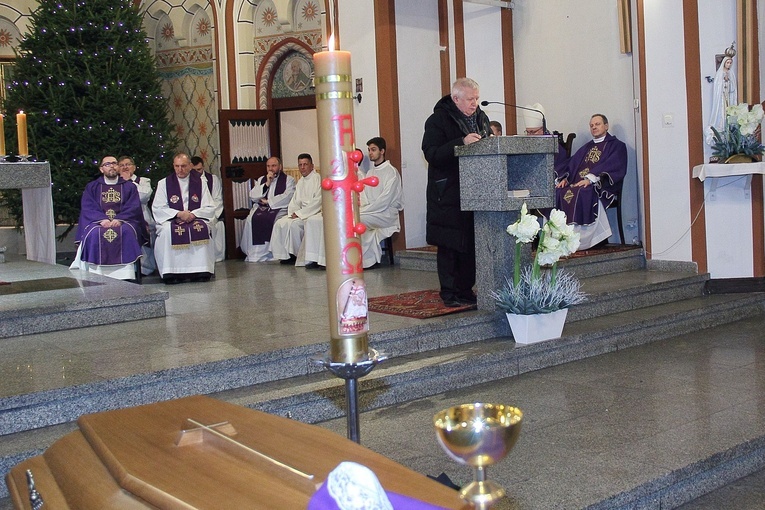 Pogrzeb ks. Marka Żejmy