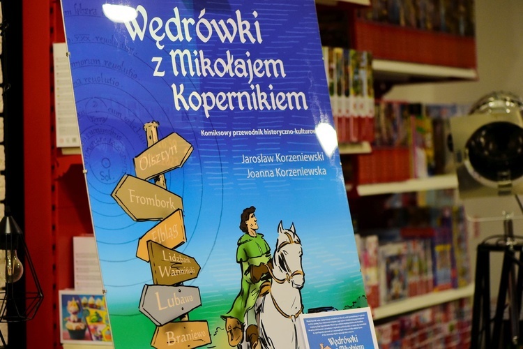 Prezentacja komiksu "Wędrówki z Mikołajem Kopernikiem"