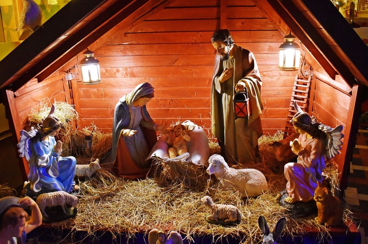 Bogate. Szopka bożonarodzeniowa w parafii pw. św. Anny
