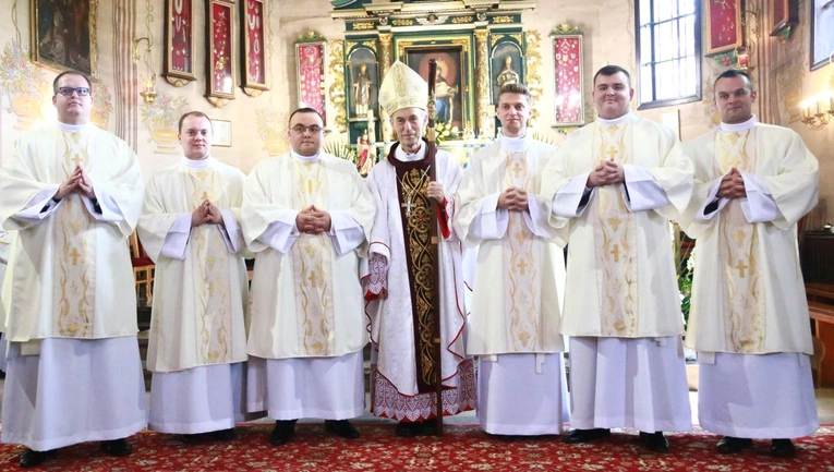 Święcenia diakonatu w Czarnym Potoku.