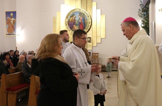 Relikwie bł. rodziny Ulmów w kościele Chrystusa Króla