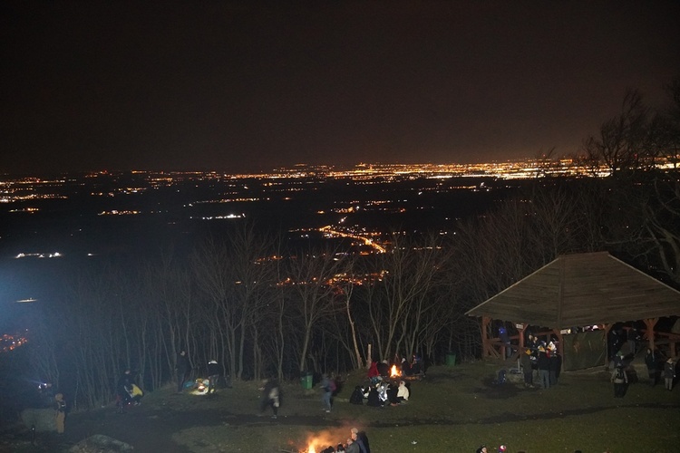 W Nowy Rok na Ślęży