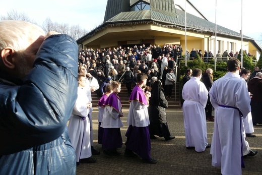 Uroczystości pogrzebowe śp. ks. Tadeusza Słoniny SDS w Bielsku-Białej Cygańskim Lesie