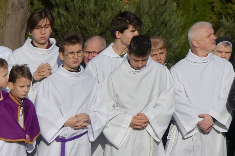 Uroczystości pogrzebowe śp. ks. Tadeusza Słoniny SDS w Bielsku-Białej Cygańskim Lesie