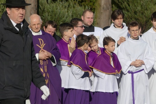 Uroczystości pogrzebowe śp. ks. Tadeusza Słoniny SDS w Bielsku-Białej Cygańskim Lesie