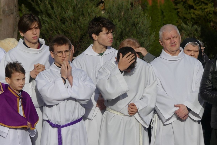 Uroczystości pogrzebowe śp. ks. Tadeusza Słoniny SDS w Bielsku-Białej Cygańskim Lesie