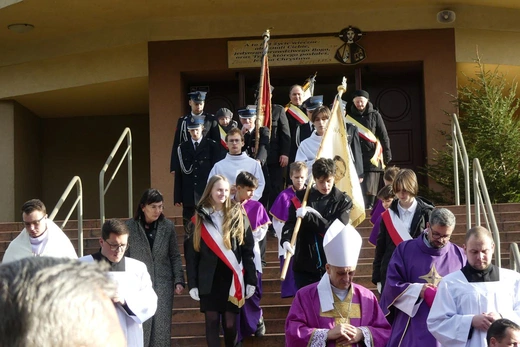 Uroczystości pogrzebowe śp. ks. Tadeusza Słoniny SDS w Bielsku-Białej Cygańskim Lesie