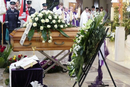 Uroczystości pogrzebowe śp. ks. Tadeusza Słoniny SDS w Bielsku-Białej Cygańskim Lesie