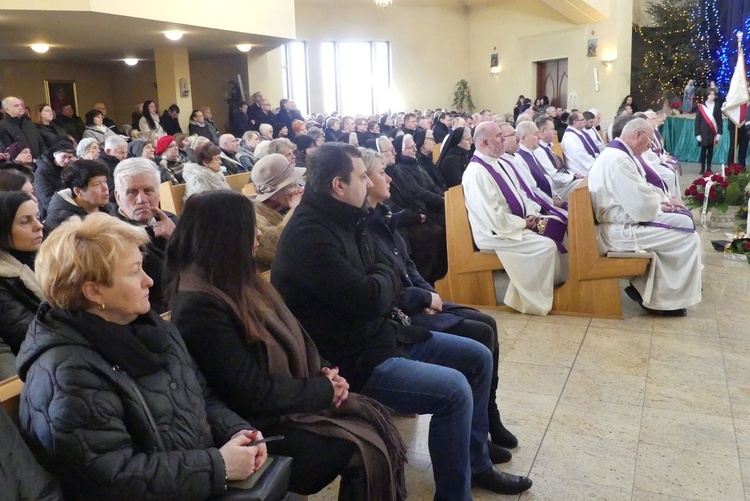 Uroczystości pogrzebowe śp. ks. Tadeusza Słoniny SDS w Bielsku-Białej Cygańskim Lesie