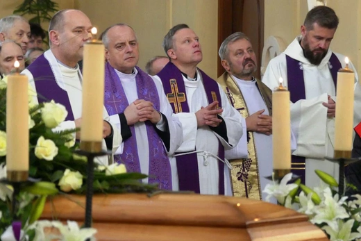 Uroczystości pogrzebowe śp. ks. Tadeusza Słoniny SDS w Bielsku-Białej Cygańskim Lesie
