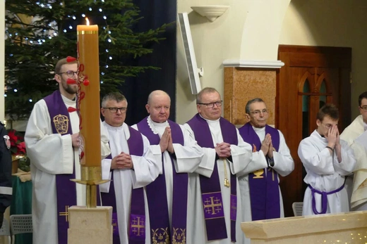 Uroczystości pogrzebowe śp. ks. Tadeusza Słoniny SDS w Bielsku-Białej Cygańskim Lesie