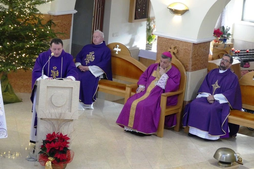 Uroczystości pogrzebowe śp. ks. Tadeusza Słoniny SDS w Bielsku-Białej Cygańskim Lesie