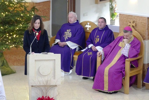 Uroczystości pogrzebowe śp. ks. Tadeusza Słoniny SDS w Bielsku-Białej Cygańskim Lesie