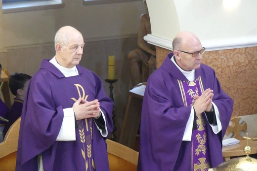 Uroczystości pogrzebowe śp. ks. Tadeusza Słoniny SDS w Bielsku-Białej Cygańskim Lesie