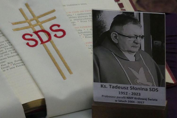 Uroczystości pogrzebowe śp. ks. Tadeusza Słoniny SDS w Bielsku-Białej Cygańskim Lesie