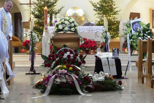 Uroczystości pogrzebowe śp. ks. Tadeusza Słoniny SDS w Bielsku-Białej Cygańskim Lesie