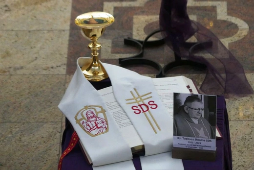 Uroczystości pogrzebowe śp. ks. Tadeusza Słoniny SDS w Bielsku-Białej Cygańskim Lesie