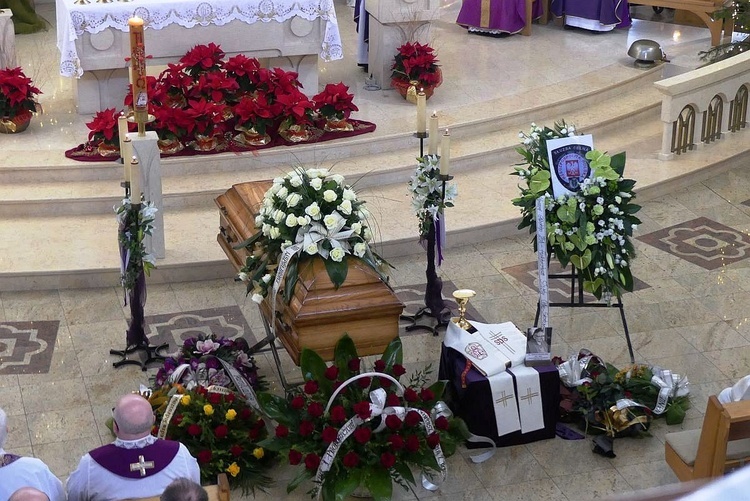 Ostatnie pożegnanie ks. Tadeusza Słoniny w Cygańskim Lesie.