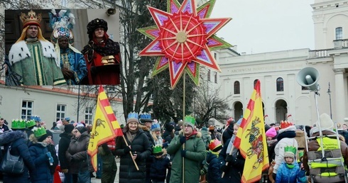 Z Mędrcami za gwiazdą ruszyli mieszkańcy Lublina.