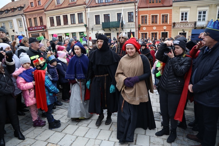 Orszak Trzech Króli w Sandomierzu