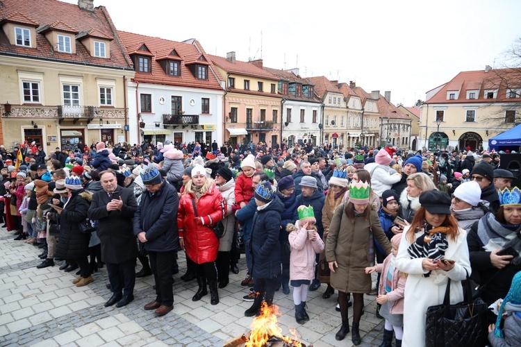 Orszak Trzech Króli w Sandomierzu