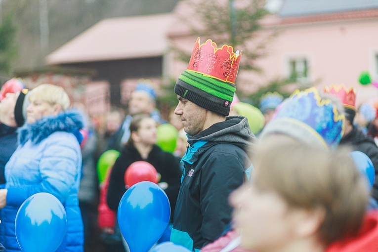 Orszak Trzech Króli 2023 w Jugowie. Z konkursami