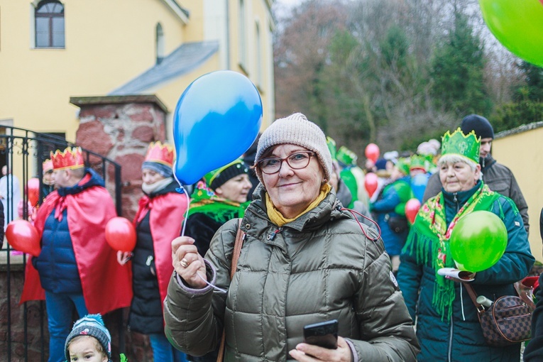 Orszak Trzech Króli 2023 w Jugowie. Z konkursami