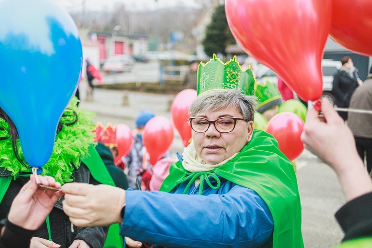 Orszak Trzech Króli 2023 w Jugowie. Z konkursami