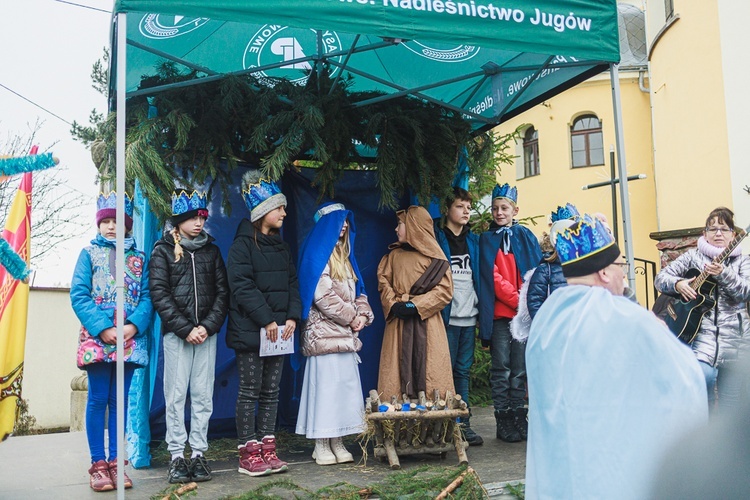 Orszak Trzech Króli 2023 w Jugowie. Z konkursami