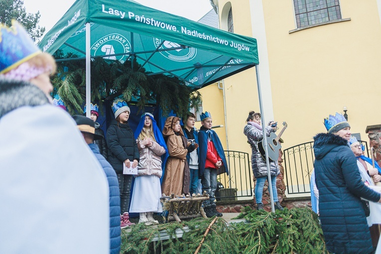 Orszak Trzech Króli 2023 w Jugowie. Z konkursami