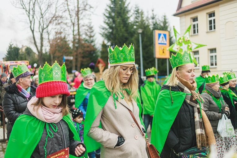 Orszak Trzech Króli 2023 w Jugowie. Z konkursami