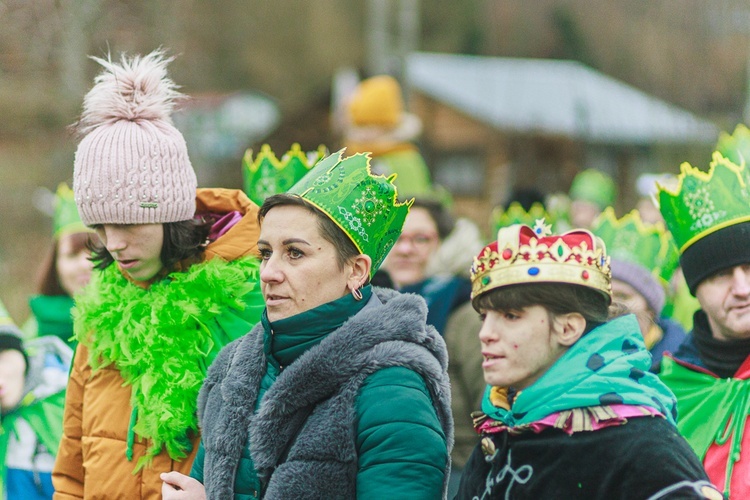 Orszak Trzech Króli 2023 w Jugowie. Z konkursami