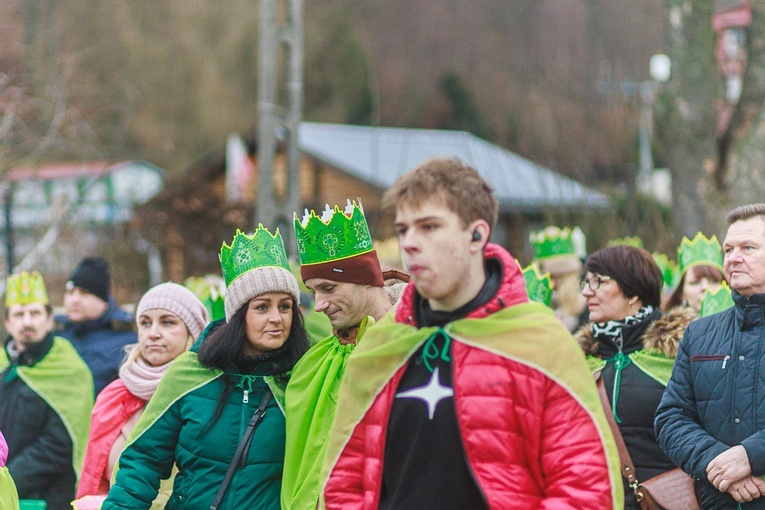 Orszak Trzech Króli 2023 w Jugowie. Z konkursami