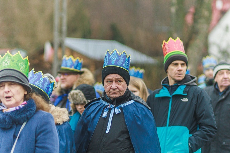 Orszak Trzech Króli 2023 w Jugowie. Z konkursami